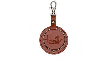 SILVER Starter Set - Key Chain & 3 Engraved Travel Charms