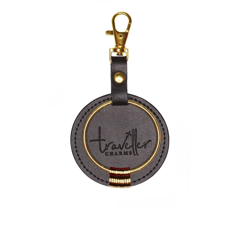 Keychain + 25 charms (Gold) - Traveller Charms